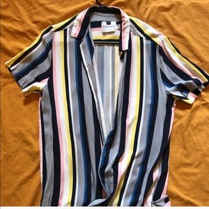 Topman Short Sleeve Button Down